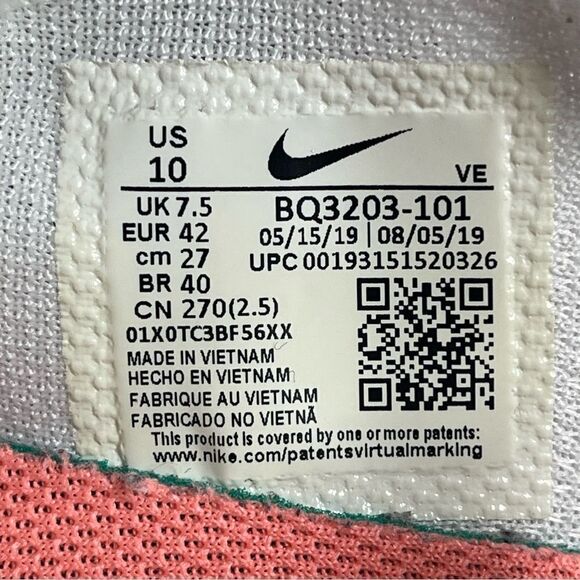 Nike Zoom Gravity Summit White BQ3203-101 Women's Running Shoes Size 10M - Picture 4 of 16